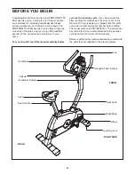 Предварительный просмотр 4 страницы ProForm 750 Ekg Bike User Manual