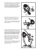 Предварительный просмотр 7 страницы ProForm 750 Ekg Bike User Manual