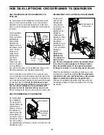 Preview for 9 page of ProForm 750 Rx (Dutch) Gebruiksaanwijzing