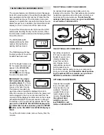 Preview for 18 page of ProForm 750CS User Manual