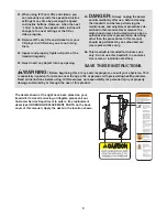 Предварительный просмотр 4 страницы ProForm 760 Air Cooling Breeze User Manual