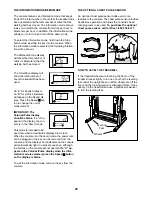 Preview for 20 page of ProForm 765cd Treadmill User Manual