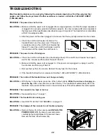 Preview for 22 page of ProForm 765cd Treadmill User Manual