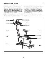 Предварительный просмотр 3 страницы ProForm 775s Bike User Manual