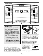 Preview for 8 page of ProForm 800 Xl Treadmill User Manual