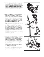 Предварительный просмотр 7 страницы ProForm 820 Elliptical User Manual