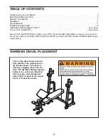 Preview for 2 page of ProForm 831.150320 User Manual