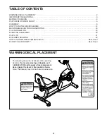 Preview for 2 page of ProForm 831.21952.2 User Manual