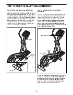 Предварительный просмотр 12 страницы ProForm 831.23744.1 User Manual