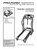 ProForm 831.295231 User Manual предпросмотр