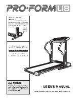 ProForm 831.298071 User Manual предпросмотр