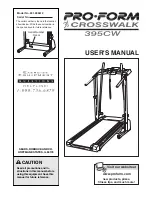 ProForm 831.299412 User Manual preview