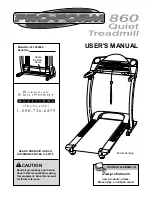 ProForm 831.299580 User Manual предпросмотр