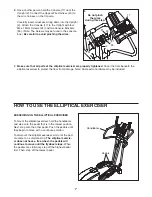 Preview for 7 page of ProForm 835 S Elliptical User Manual