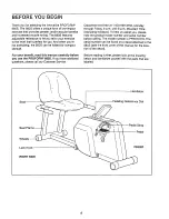 Preview for 4 page of ProForm 880s Elliptical User Manual