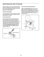 Preview for 12 page of ProForm 880s Elliptical User Manual