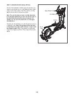 Preview for 16 page of ProForm 890 E Elliptical Manual