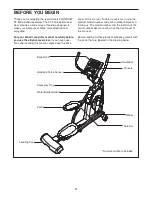 Preview for 4 page of ProForm 900 Elliptical Manual