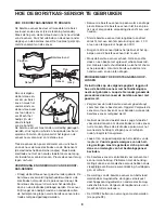 Preview for 8 page of ProForm 900 Treadmill (Dutch) Gebruiksaanwijzing