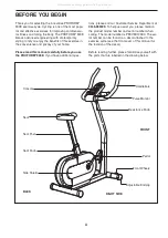 Предварительный просмотр 4 страницы ProForm 900e Bike User Manual