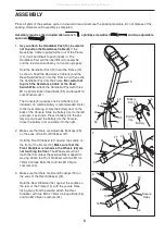 Предварительный просмотр 5 страницы ProForm 900e Bike User Manual