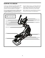 Preview for 6 page of ProForm 910 E Elliptical Manual