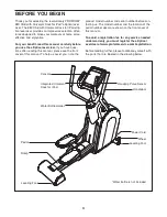 Предварительный просмотр 4 страницы ProForm 980 C8E User Manual