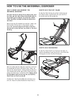 Preview for 9 page of ProForm ab glider User Manual