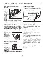 Preview for 8 page of ProForm Cardio Crosstrainer 650 User Manual