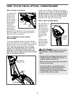 Предварительный просмотр 9 страницы ProForm CardioCross Trainer 700 User Manual