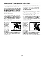 Preview for 20 page of ProForm CardioCross Trainer 700 User Manual