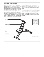 Предварительный просмотр 4 страницы ProForm COREMASTER PFBE1144.0 User Manual