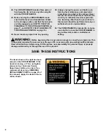 Preview for 4 page of ProForm CROSSTRAINER PCTL50071 User Manual