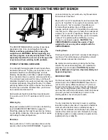 Preview for 16 page of ProForm CROSSTRAINER PCTL50071 User Manual