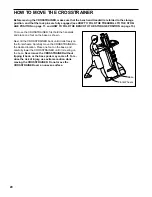 Preview for 20 page of ProForm CROSSTRAINER PCTL50071 User Manual