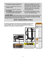 Предварительный просмотр 4 страницы ProForm CROSSTRAINER ULTIMATE User Manual