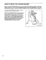 Preview for 16 page of ProForm CROSSTRAINER User Manual