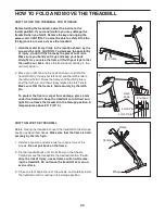 Preview for 20 page of ProForm Crosswalk 2.0 XT User Manual