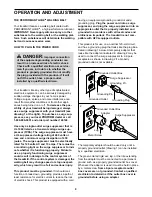 Предварительный просмотр 11 страницы ProForm CROSSWALK 325 User Manual