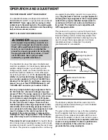 Preview for 9 page of ProForm CrossWalk Advanced 525 User Manual