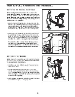 Preview for 25 page of ProForm CrossWalk Advanced CR User Manual