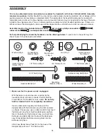 Предварительный просмотр 6 страницы ProForm CROSSWALK CALIBER ELITE PFTL71505.0 User Manual