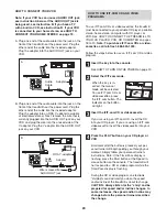 Preview for 20 page of ProForm Crosswalk Caliber User Manual