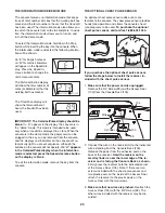 Preview for 23 page of ProForm Crosswalk Caliber User Manual