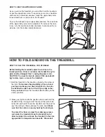 Preview for 24 page of ProForm Crosswalk Caliber User Manual