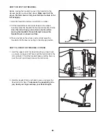 Preview for 25 page of ProForm Crosswalk Caliber User Manual