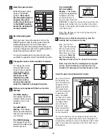 Предварительный просмотр 9 страницы ProForm CROSSWALK DL User Manual