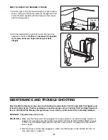 Предварительный просмотр 11 страницы ProForm CROSSWALK DL User Manual