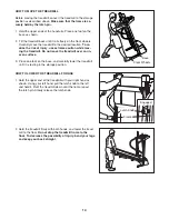 Предварительный просмотр 14 страницы ProForm CROSSWALK LX 470 User Manual