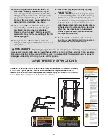 Предварительный просмотр 4 страницы ProForm Crosswalk Performance LX User Manual